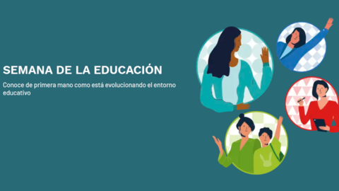 Cartel Semana de la Educación Madrid 2024. |Foto del Ministerio de Educación - Servimedia