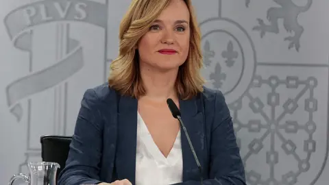 La ministra de Educación y Formación Profesional y Deportes y portavoz del Gobierno, Pilar Alegría - Foto de Pool Moncloa/José Manuel Álvarez