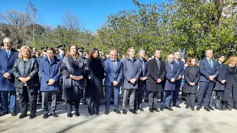 Asistentes al acto en El Retiro - Foto de Servimedia