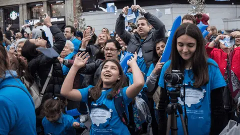 Participantes en un evento de Autismo España - Servimedia
