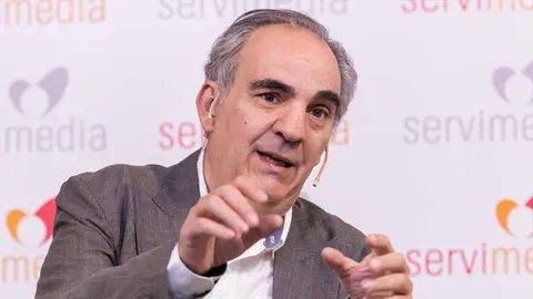 Daniel Múgica en la entrevista - Foto de Jorge Villa