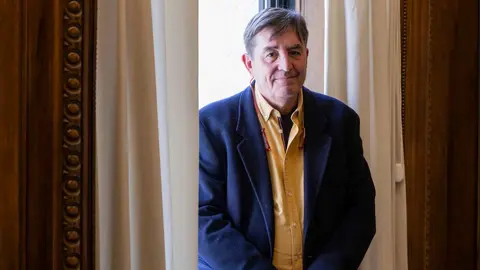 García Montero, durante su entrevista - Foto de Jorge Villa/Servimedia