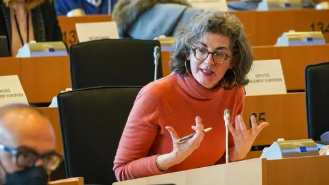 Maite Pagazaurtundua en un pleno - Foto de Ciudadanos Europa