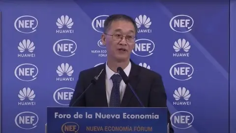 Yao Jing, embajador de la República Popular China en el Reino de España en Nueva Economía Forum - NEF