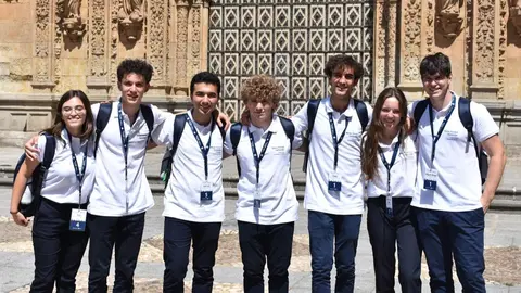 Estudiantes de Becas Europa - Foto de Banco Santander