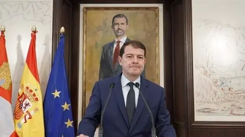 Imagen del presidente de la Junta de Castilla y León, Alfonso Fernández Mañueco - Foto de Rubén Cacho.