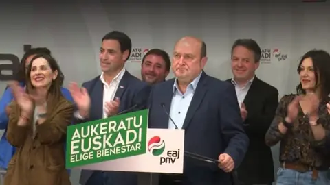 PNV celebración resultados elecciones
