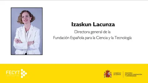 directora general de la Fundación Española para la Ciencia y la Tecnología - Foto del Ministerio de Ciencia, Innovación y Universidades