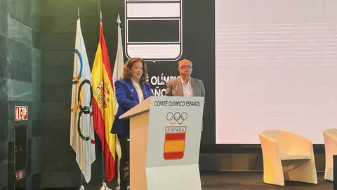 Fátima Matute, durante la inauguración del Simposio Antonio López Farré - Servimedia