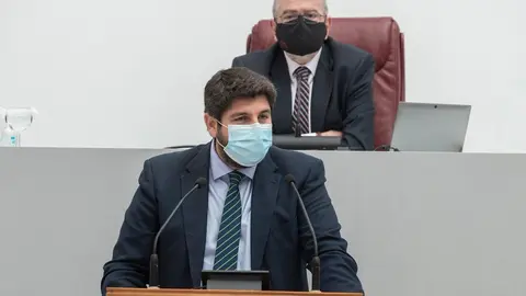 Fernando López Miras - Foto de la Asamblea de Murcia