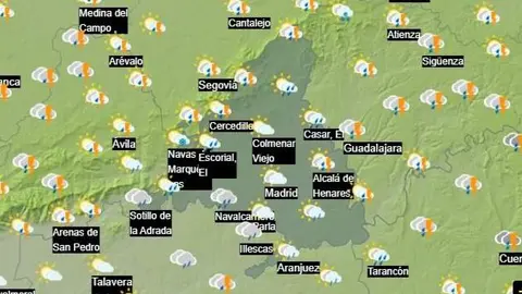 El tiempo puente 1 de mayo 2024 en Madrid - AEMET