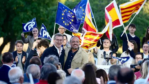 Feijóo y Fernández clausuran la campaña en Hospitalet - Partido Popular
