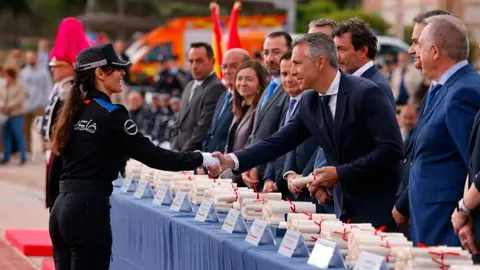 Novillo ha presidido la entrega de diplomas en el Instituto de Formación  Integral en Seguridad y Emergencias - Comunidad de Madrid
