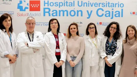 Miembros del hospital Ramon y Cajal junto a la Fundación Sener - Foto Sener