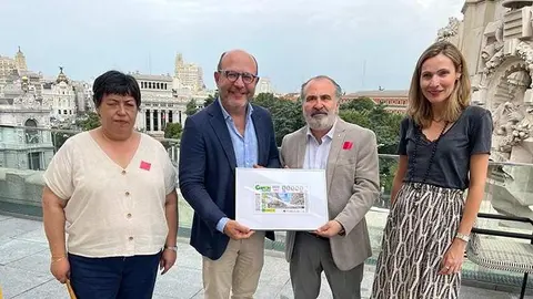 Presentación del Cupón dedicado a la Gran Vía - Foto de la ONCE