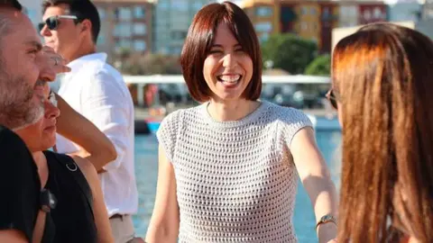 Diana Morant, este jueves en Gandía - Foto del PSOE