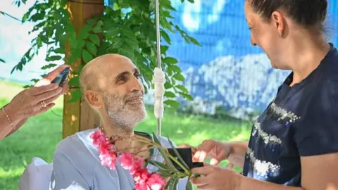 La boda en el Gregorio Marañón - Foto del Hospital Gregorio Marañón/Jesús Romero