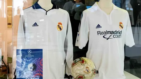 Exposición historia Real Madrid LaFinca Gran Café