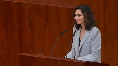 Díaz Ayuso en la Asamblea de Madrid- Comunidad de Madrid