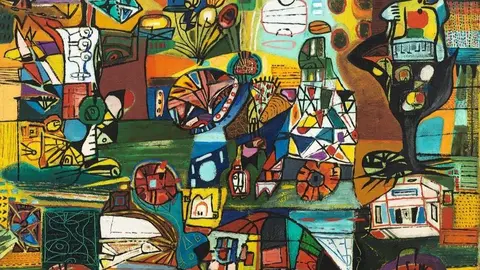 Sonja Sekula. Espera de espuma, 1944