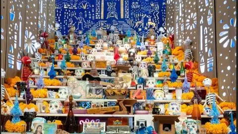 Altar de Muertos Casa México - Foto Comunidad de Madrid