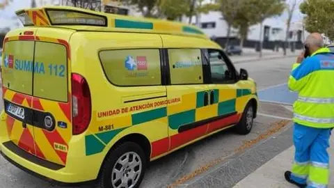 Vehículo de una Unidad de Atención Domiciliaria | Foto de la Comunidad de Madrid
