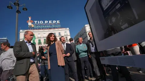 Isabel Díaz Ayuso en la exposición Bolivariano - Foto Comunidad de Madrid