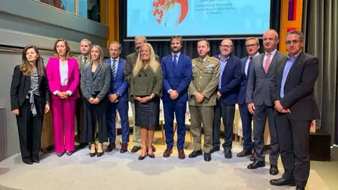 La consejera Albert ha clausurado hoy una jornada sobre la internacionalización de estas compañías - Foto Comunidad de Madrid