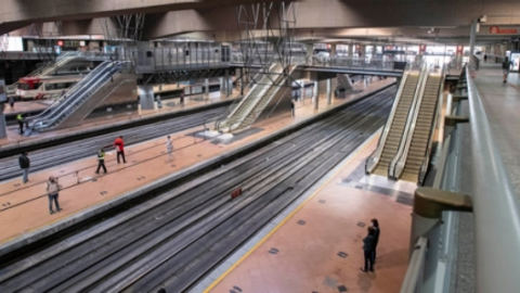 Vías estación de trenes de Atocha - Foto de Renfe