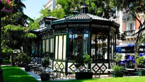 El pabellón "Espejo" antes de su deterioro - Foto Ayuntamiento de Madrid
