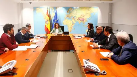 Reunión del comité de crisis | Foto del Pool Moncloa/Carlos Herrero