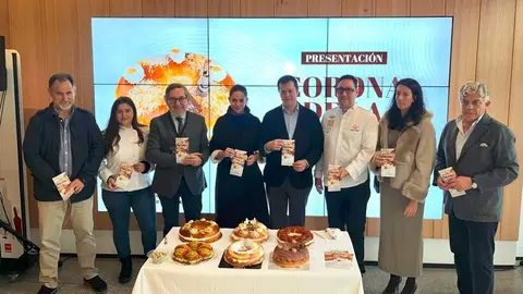 Promoción de la tradicional Corona de la Almudena elaborada por pasteleros de la región - Foto Comunidad de Madrid