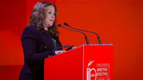 La consejera Matute en la X edición del Foro Premios  Afectivo Efectivo - Foto Comunidad de Madrid