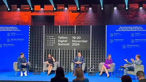 López-Valverde en el Tallinn Digital Summit - Foto Comunidad de Madrid