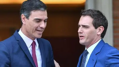 Albert Rivera y Pedro Sánchez