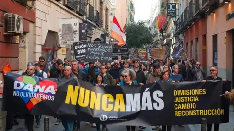 Manifestación Madrid DANA - Junta Democrática
