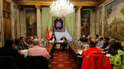 Reunión sobre el Plan de Navidad - Foto Delegación de Gobierno en Madrid
