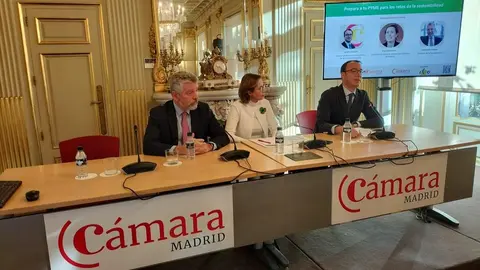 jornada organizada por la Cámara de Comercio de Madrid, la Fundación ICO y Cámara de España, que ha tenido como objetivo impulsar la sostenibilidad como una oportunidad estratégica para las pequeñas y medianas empresas