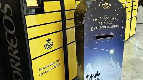 Buzones mágicos en Madrid para enviar cartas a Papá Noel y los Reyes Magos de Correos - Correos