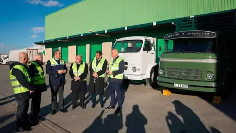 Jorge Rodrigo, durante la visita a la sede de Redur - Foto Comunidad de Madrid