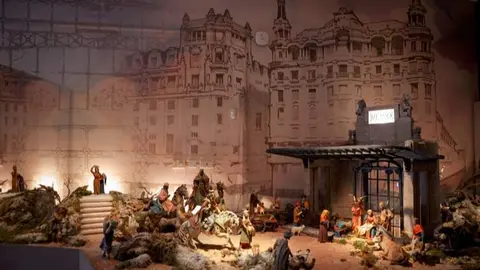 Belén homenaje Antonio Palacios - Foto Comunidad de Madrid