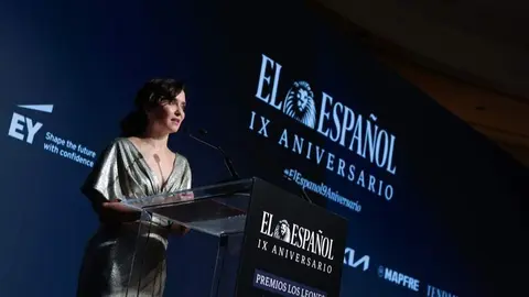 Isabel Díaz Ayuso en los IX Premios Los Leones de El Español - Comunidad de Madrid