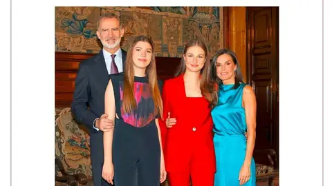 Felicitación navideña de la familia real - Foto Casa del Rey