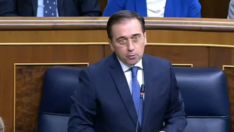 Albares este miércoles en el Congreso