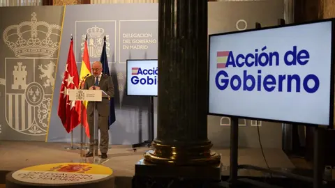 Francisco Martín, durante la presentación del balance de las principales acciones y compromisos del Ejecutivo central en la región durante el año 2024