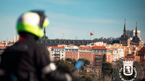 Un policía municipal de Madrid - Foto de Policía Municipal