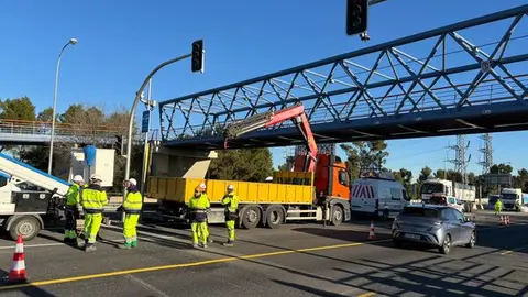 Obras en la A-5 | Foto de Servimedia