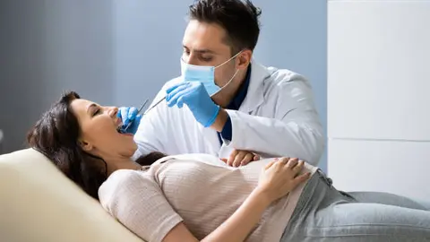 Salud bucodental embarazo - pexels