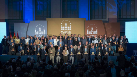 Homenaje a los clubes deportivos históricos de la ciudad - Foto Ayuntamiento de Madrid
