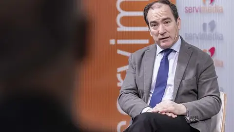 Borja Carabante en Servimedia | Foto de Jorge Villa